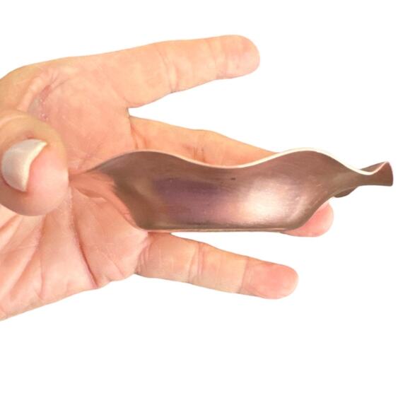 Vintage Solid Copper Fort Cody Souvenir Trinket Dish 3.5” - Picture 4 of 7